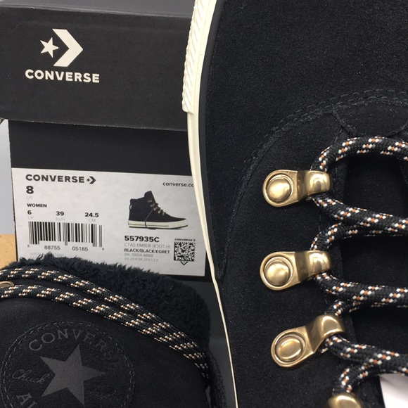 Converse CTAS EMBER BOOT HI black/egret - Picture 7 of 8